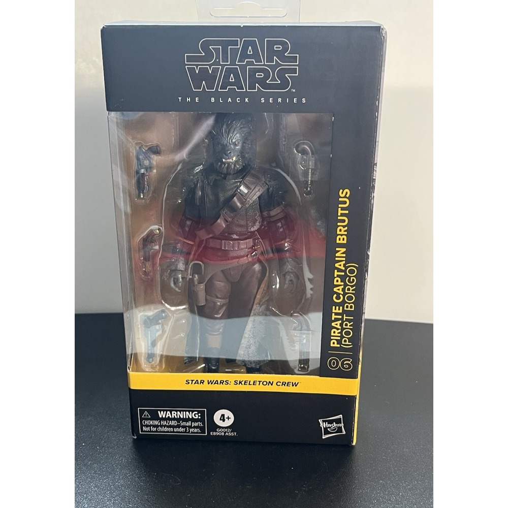Star Wars Black Series Pirate Captain Brutus 6" Figure Skeleton Crew NEW